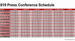 Image result for E3 Schedule