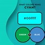 Image result for Cyan and Black