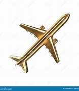 Image result for Gold Airplane On Stand