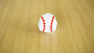 Image result for How to Make a Origami Baseball