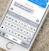 Image result for iPhone Text Message Keyboard