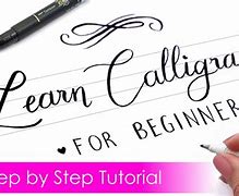 Image result for Calligraphy for Beginners