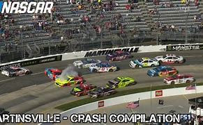 Image result for NASCAR Crash Martinsville