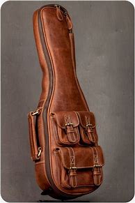 Image result for Closed Leather Guitar Case