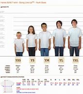 Image result for Youth Medium Shirt Size Chart