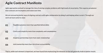 Image result for Agile Social Contract Template