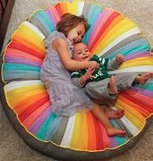 Image result for Round Floor Pillow