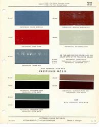 Image result for 1950 Ford F1 Color Chart
