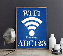 Image result for Free Printable WiFi Sign