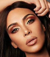 Image result for Kim Kardashian Bronze Makeup
