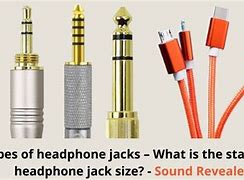 Image result for Large Headphone Jack