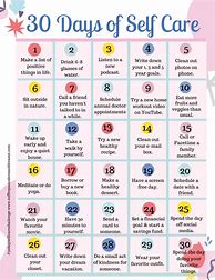 Image result for 30-Day Self-Care Calendar- Free