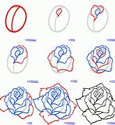 Image result for How to Draw a Rose Sketch