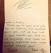 Image result for Thank You Note for Boss Gift