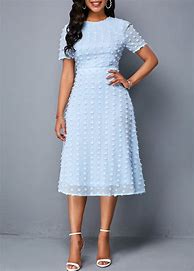 Image result for Light Blue Dresses for Women Plus Size