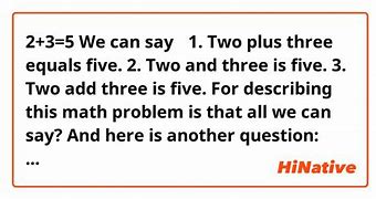 Image result for Two Plus Three