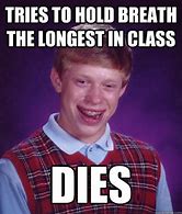 Image result for Bad Luck Brian Tazer Memes