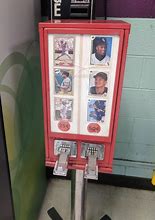 Image result for Tops Baseball Card Vending Machine