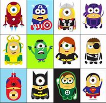 Image result for Despicable-Me-Minions-Superheroes