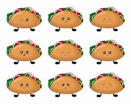 Image result for Cute Taco Emoji