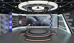 Image result for 3D TV Studio Set