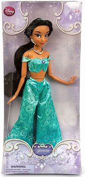 Image result for Disney Princess Jasmine Doll and Aladdin