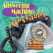 Image result for Answering Machine Science Fiction Messages