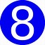 Image result for Pic of Number 8
