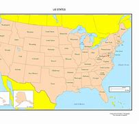 Image result for Us State Map Labeled