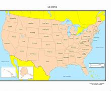 Image result for Map of United States with States Labeled