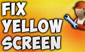 Image result for Yellow Computer Screen