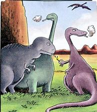 Image result for Far Side Dinosaurs