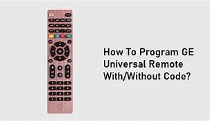 Image result for Program GE Uh3 Remote