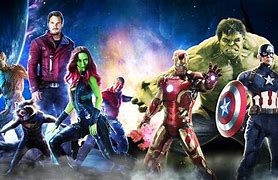 Image result for Avengers and Guardians of the Galaxy