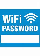 Image result for Wi-Fi Password Sign Printable Free