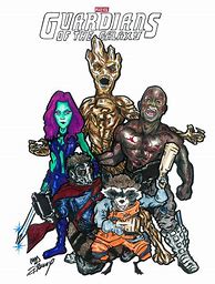 Image result for Awful Guardians of the Galaxy Drawing
