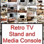 Image result for Retro Television Stand