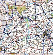 Bildergebnis für Road Map of Kentucky