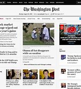 Image result for Washington Post Homepage