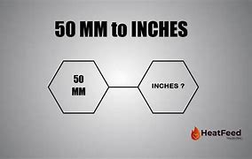 Image result for 50 mm to Inches