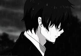 Image result for Emo Anime Black and White