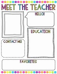 Image result for Word Teacher Template