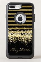 Image result for Black and Gold iPhone Case with Chain