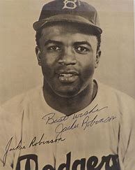 Image result for Jackie Robinson Signing