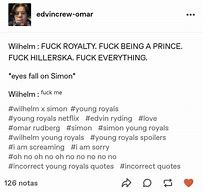 Image result for Young Royals Quotes