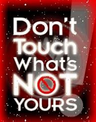 Image result for Don't Touch This Computer Wallpaper