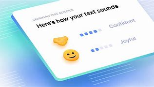Image result for Grammarly Target Tone Emoji