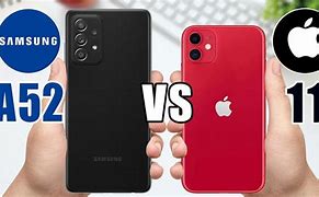 Image result for Galaxy A52 or iPhone 11