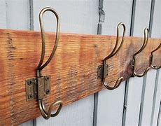 Image result for Rustic Coat Rack Hooks