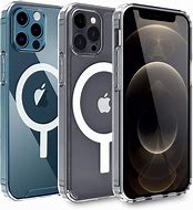 Image result for Clear Blue iPhone 12 Pro Max Case